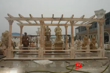 Outdoor bar gazebo