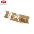 Pillow Style Soap Packaging Box with Ribbon Bow