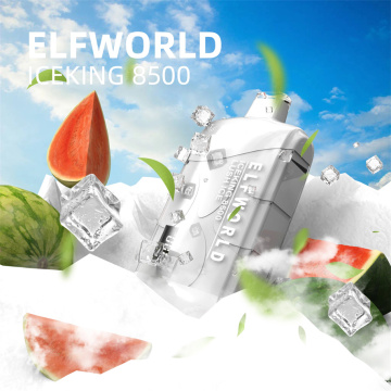 오리지널 일회용 vape elf World Ice King 8500puffs