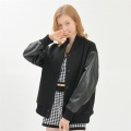 Black Cozy Casual Baseball Jacket