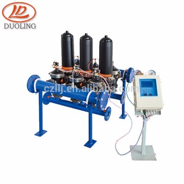 Automatic Endogenous Backwash Plastic Disc Filter - Water Filtration System 4-unit Machine