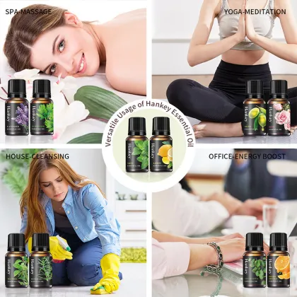 Organic Essential Oils for Aromatherapy and Skin Care