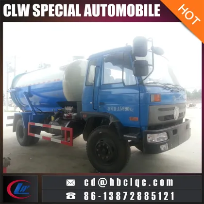 Factory Sales 10m3 Pipeline Inspection Vehicle Municipal Sewer Pipe Dredging