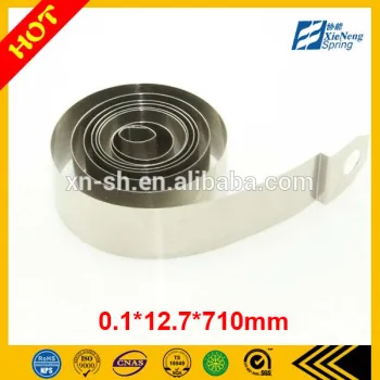 0.1*12.7*710mm supermarket shelf pusher variable force spring