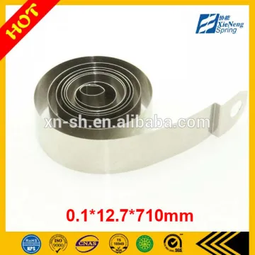 0.1*12.7*710mm supermarket shelf pusher variable force spring