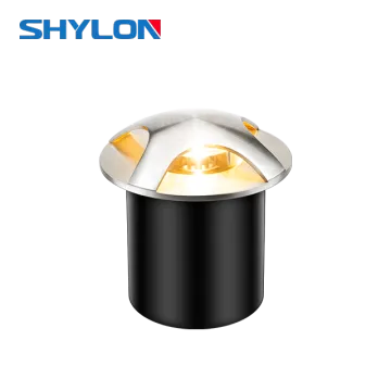 Mushroom Head Outdoor Inground Recessed Step Light - Driveway LED Lights