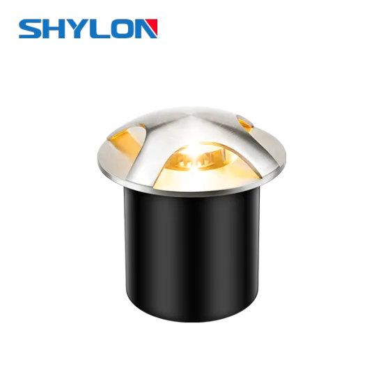 Mushroom Head Outdoor Inground Recessed Step Light - Driveway LED Lights