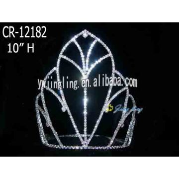 Hojas de diadema Simple Crown Tiara para mujer