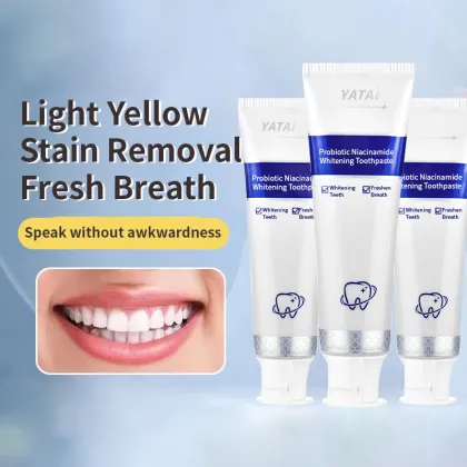 Wholesale Niacinamide Probiotics Toothpaste for Whitening and Oral Care