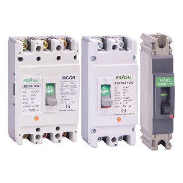 3P 4P Single Phase Pole Molded Case Circuit Breaker MCCB