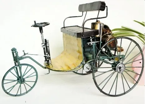 Metal  Pedicab Car Model