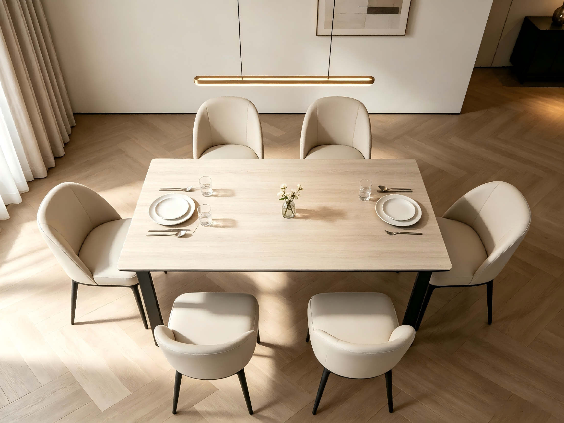 BR-25DT208-P  dining table8