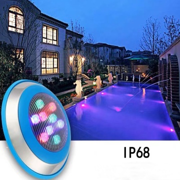 IP68 Waterproof RGB Remote Control Wall-Mounted Pool Lamp