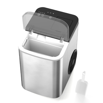 Portable Mini Ice Cream Maker with LCD Display and Timer