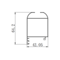 Bürogebäude Aluminiumprofil Extrusion sterben