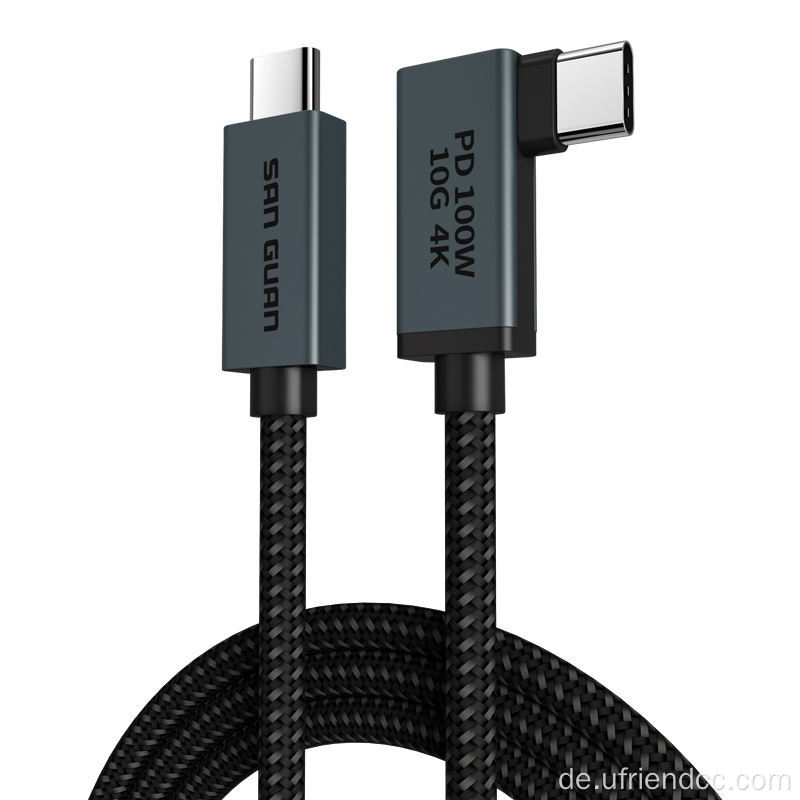 5A 100W USB-C-Kabel USB PD Schnellladung