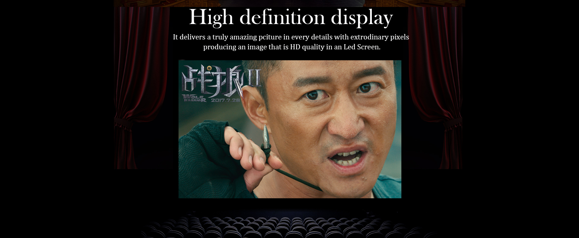 P1.923 Indoor High Definition led display screen