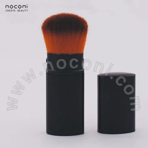 Guangzhou China supplier retractable kabuki brush single piece synthetic hair girls' cosmetic makeup brush