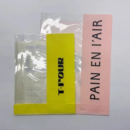 Window bread toast paper bag