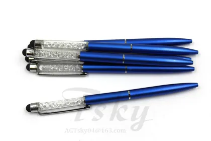 Lady Use Crystal Charm Pen