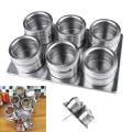 Thép không rỉ Spice Canisters lon