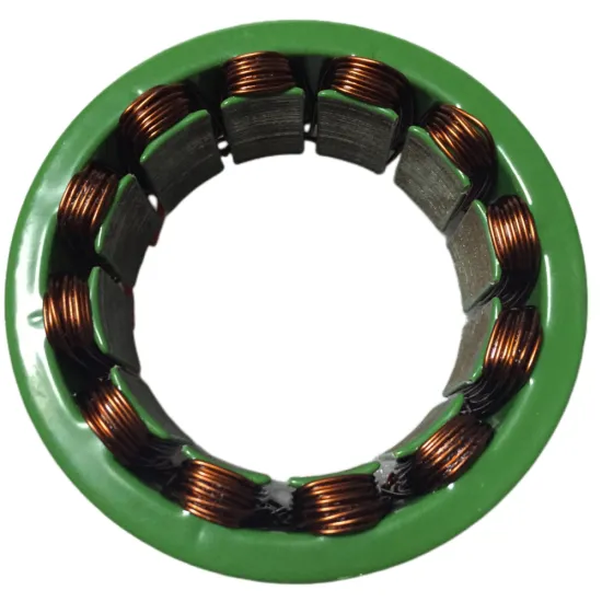 Motor stator winding core