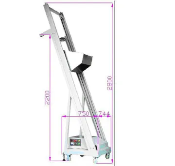 High speed screw conveyor for production line