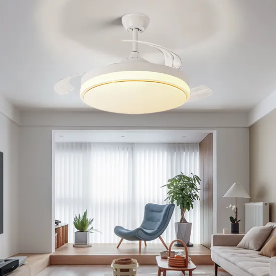 Chinese Factory Manufacturer: Nordic Style 42/48 Inch DC Ceiling Fan with LED Light and MDF Blades, Remote Control Included