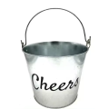 Dadi 5L Galvanized Oval Ice Bucket personalizado