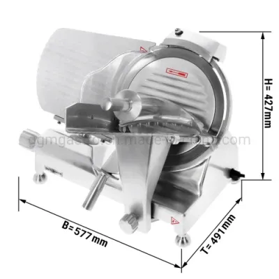 Counter Top Kitchen Equipment Meat Cutting Machine Meat Slicer