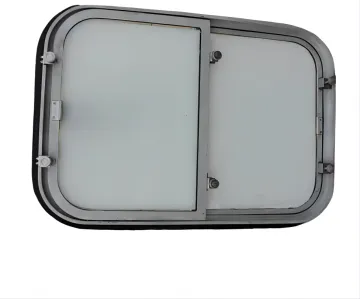 Steel Bolted Rectangular Fixed Marine Outfittings Window
