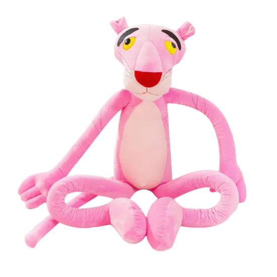 High quality pink panther plush toys children birthday cute girl gifts stuffed animal