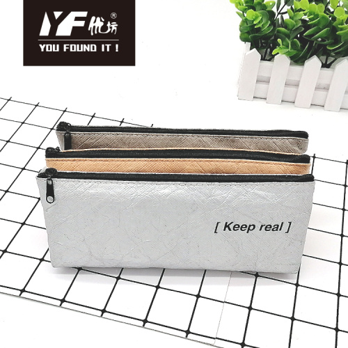 Pencil Case Nz Custom simple solid color washable paper pencil case Supplier