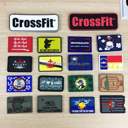 Custom Brand Logo 2D 3D PVC Rubber Patch