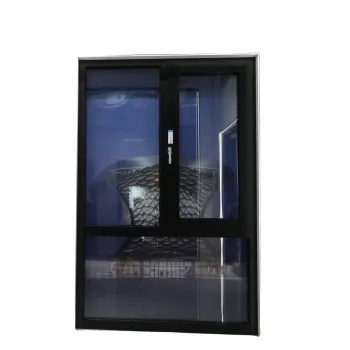 Black Aluminum Casement Windows for Home Design and Iron Window Grills