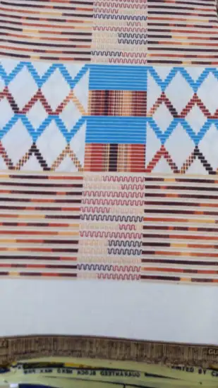 100% Cotton Fabric, Real Wax Print,Shining Finished Process