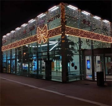 3D Giant LED Outdoor Butterfly Bowknot Christmas Lights Decoration
