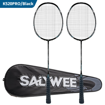 Allenamento personalizzato Professional Battminton Racket 4U Attrezzatura sportiva ad alte prestazioni in carbonio completo