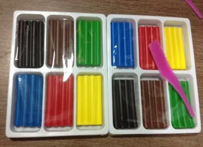 Automatic plasticine clay plasticine magical toy plasticine packing machine