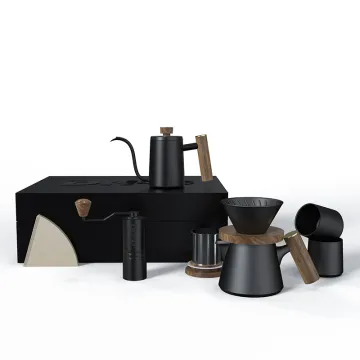 DHPO Customizable Premium Gift Box: Outdoor Travel Drip Coffee Set with Pour Over Coffee Maker