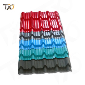 EN Standard GI Galvanized Corrugated Steel Roofing Sheets with ASTM and KS Certificates