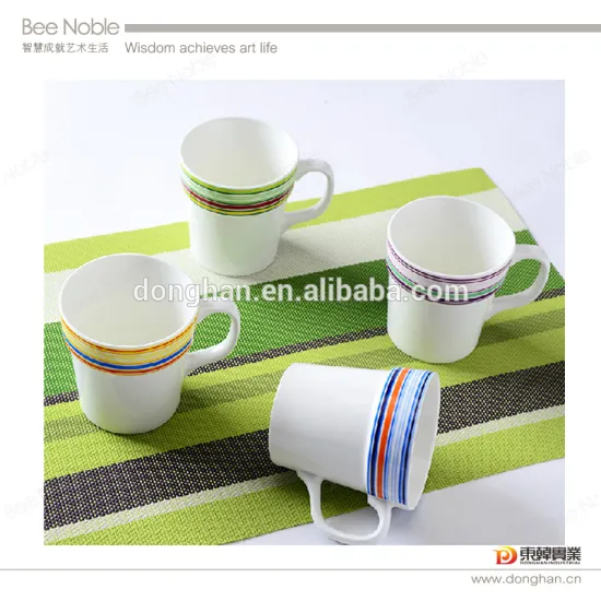 elegant porcelain promotional mug with cheap price