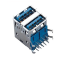 USB 3.0 A Type Receptacle Double Angle DIP