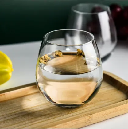 Japanese Style Glass Feng Shui Cup