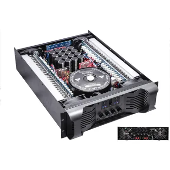 KB1200D 3U 4 Channel 1000W Power Amplifier