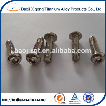 Gr2 titanium button head screw