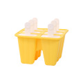 6Cavity תבנית גלידת סיליקון לשימוש חוזר