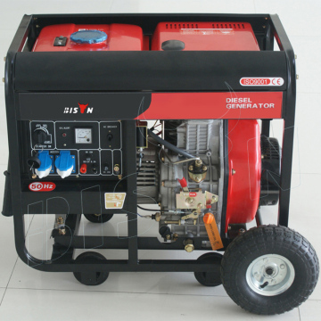 Bison 6.5kW Low Noise Air Cooled Diesel Generator