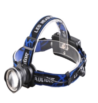 Headlamp LED yang boleh dicas semula kalis air IPX4 - ringan dan pelbagai fungsi