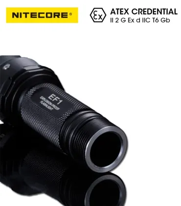 ATEX Explosion-Proof Portable Torch: NITECORE EF1 830 Lumens for Hazardous Environments